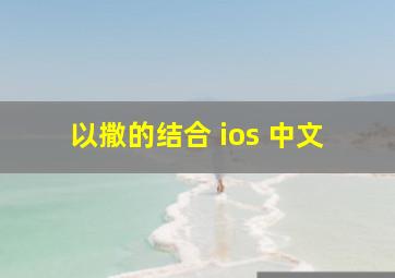 以撒的结合 ios 中文